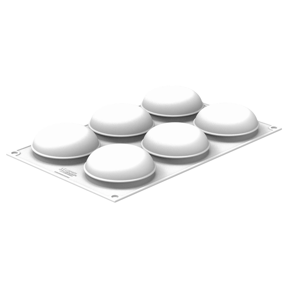 Silikomart STONE 145 Silicone Mold, 6 Cavities image 1