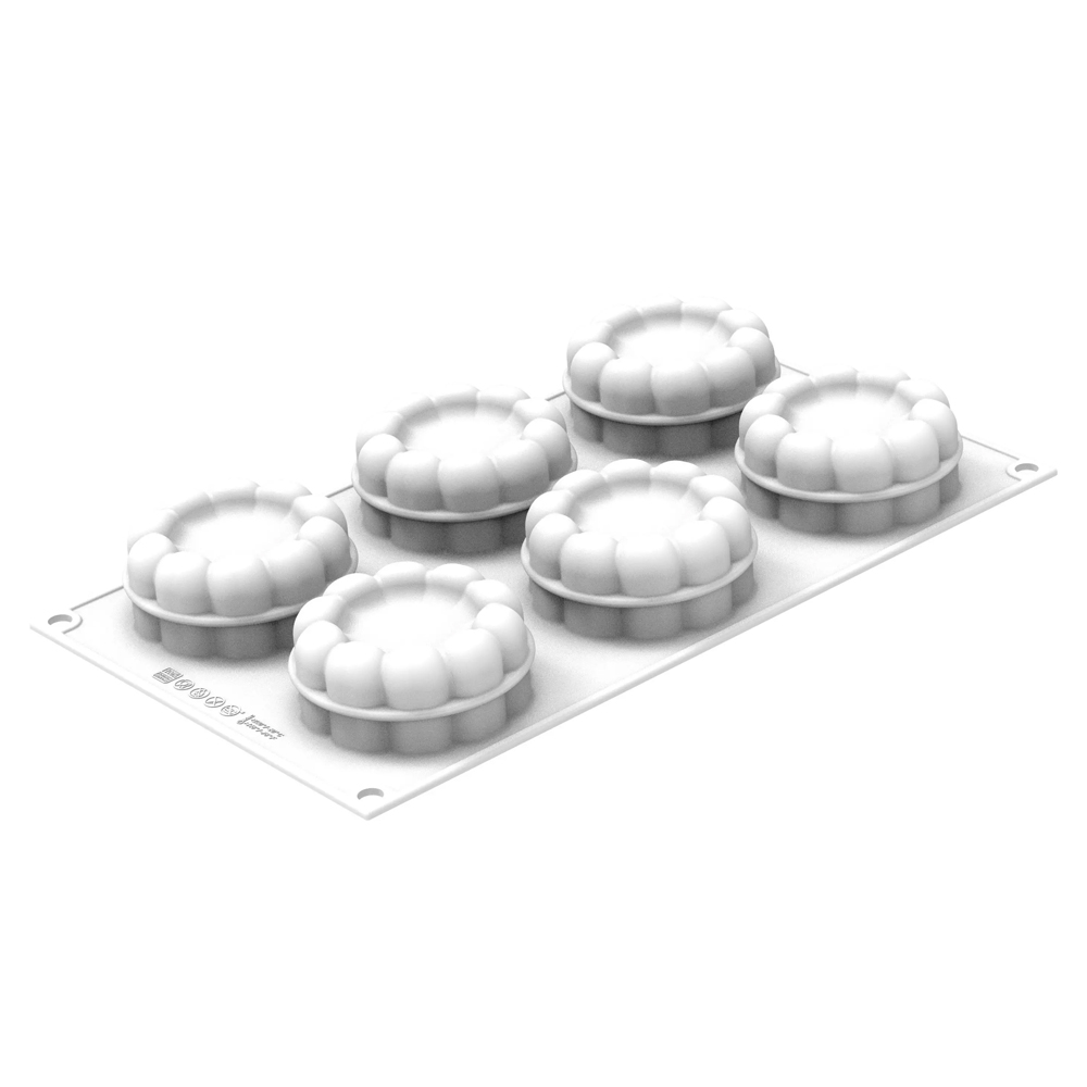 Silikomart CHARLOTTE 100 Silicone Mold, 6 Cavities image 2