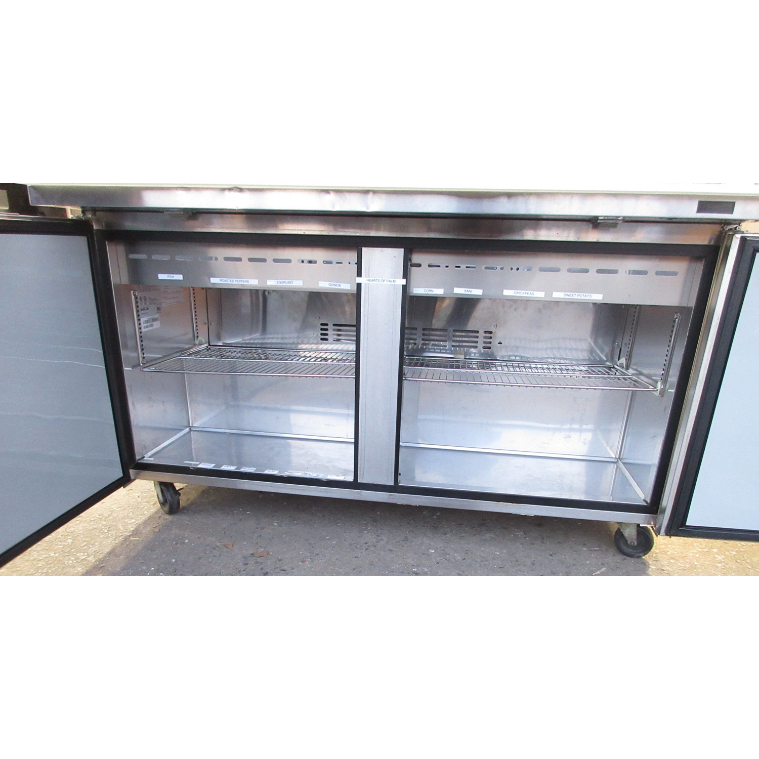 Turbo Air TST-60SD-24-N Sandwich/Salad Prep Table w/ Refrigerated Base, Used Excellent Condition image 3