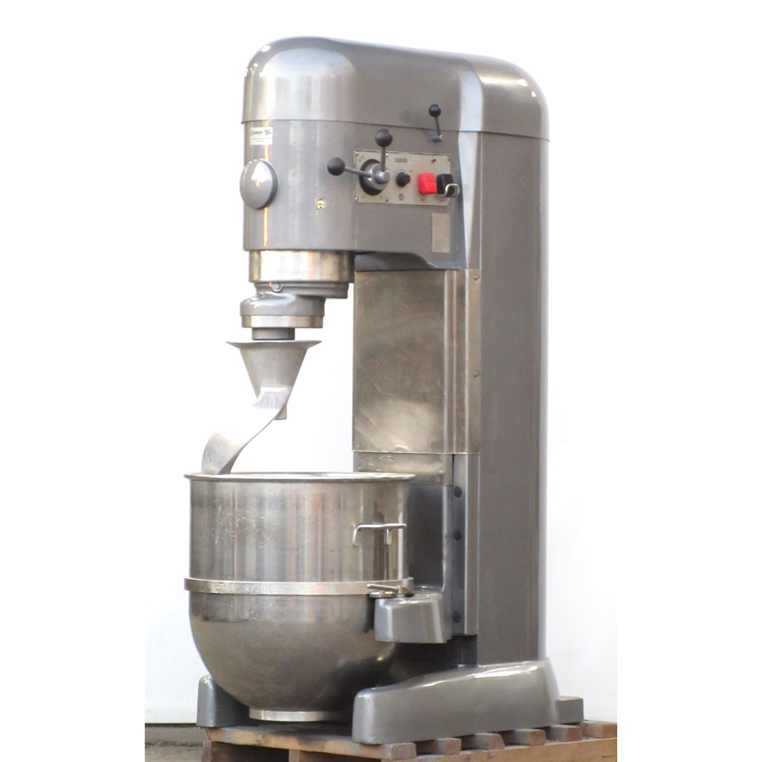 Hobart V1401 Mixer 140 Qt, Bowl And 2 Attachments Included, Used Excellent Condition image 1