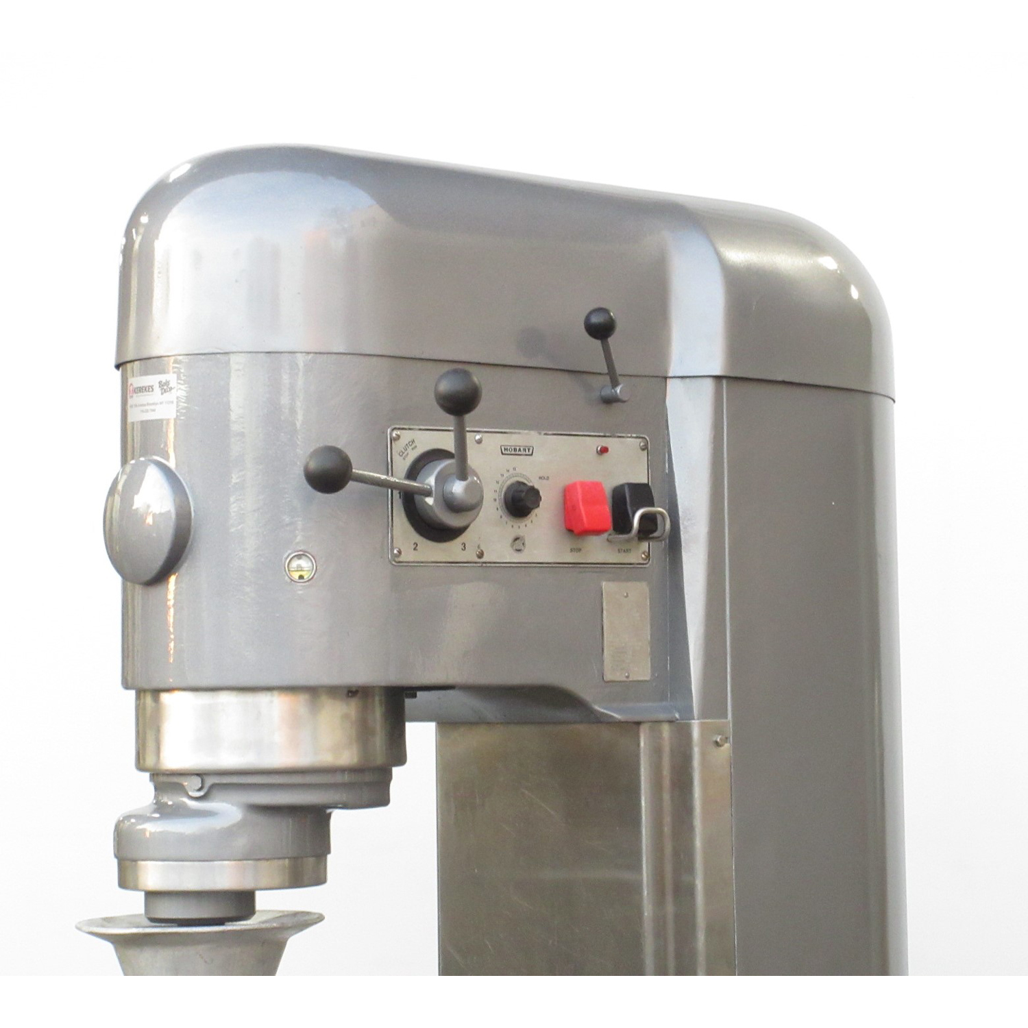 Hobart V1401 Mixer 140 Qt, Bowl And 2 Attachments Included, Used Excellent Condition image 2