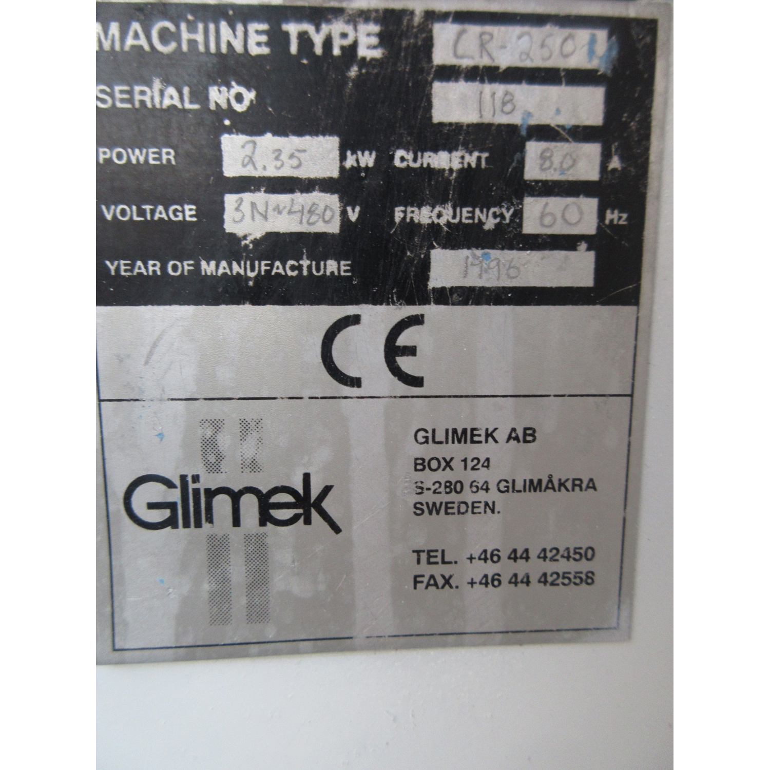 Glimek CR-250 Dough Rounder, Used Excellent Condition image 5