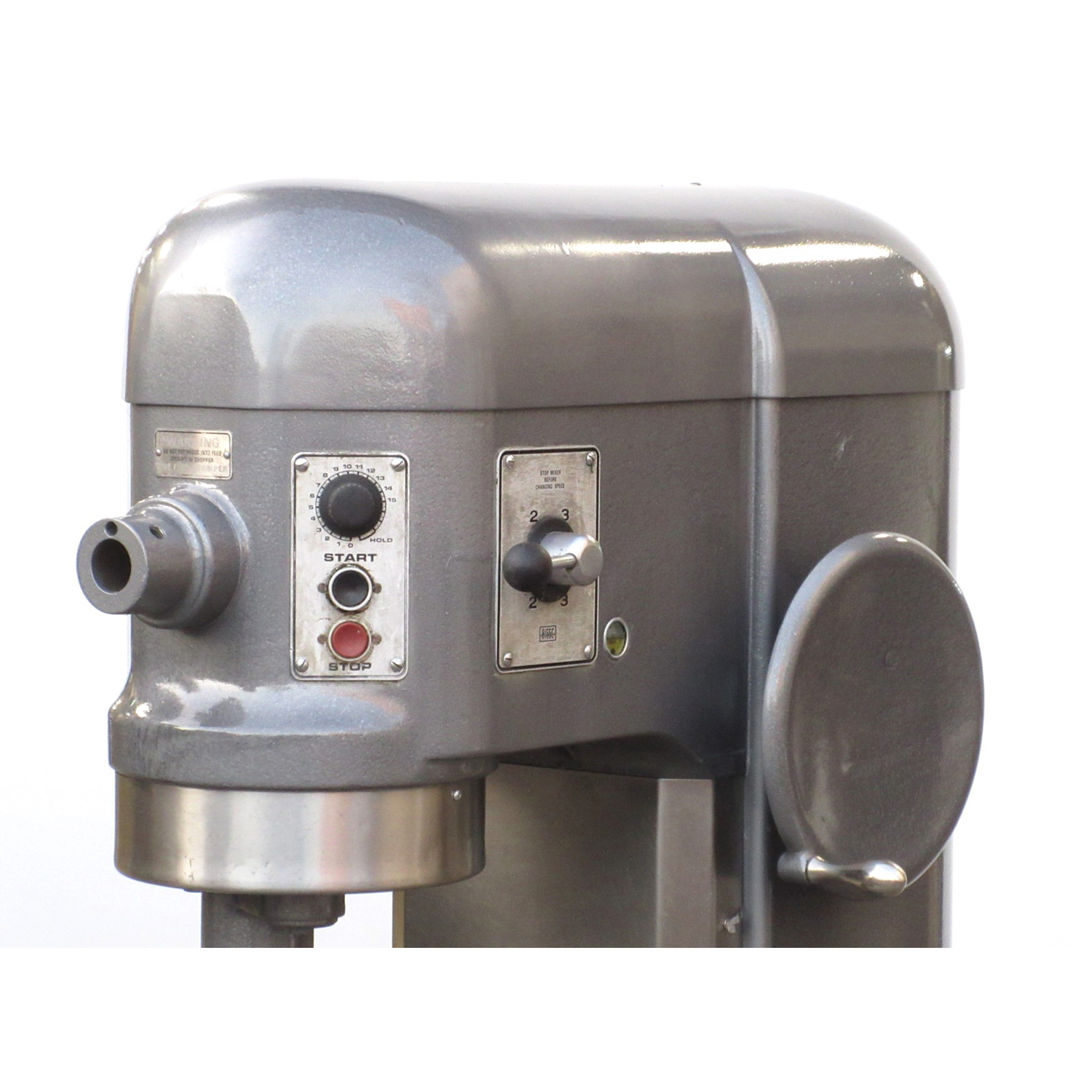 Hobart H600 60 Qt Mixer Bowl And 2 Attachments Included, Used Excellent Condition image 1