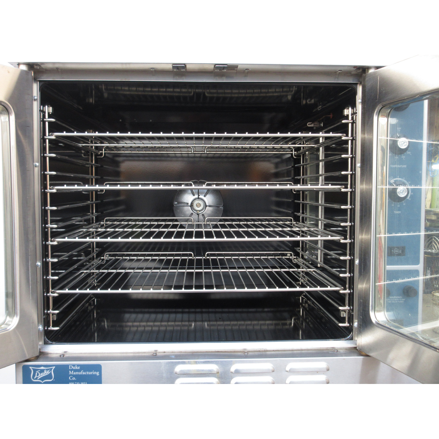 Duke E102-EV Electric Double Convection Oven, Used Excellent Condition image 2