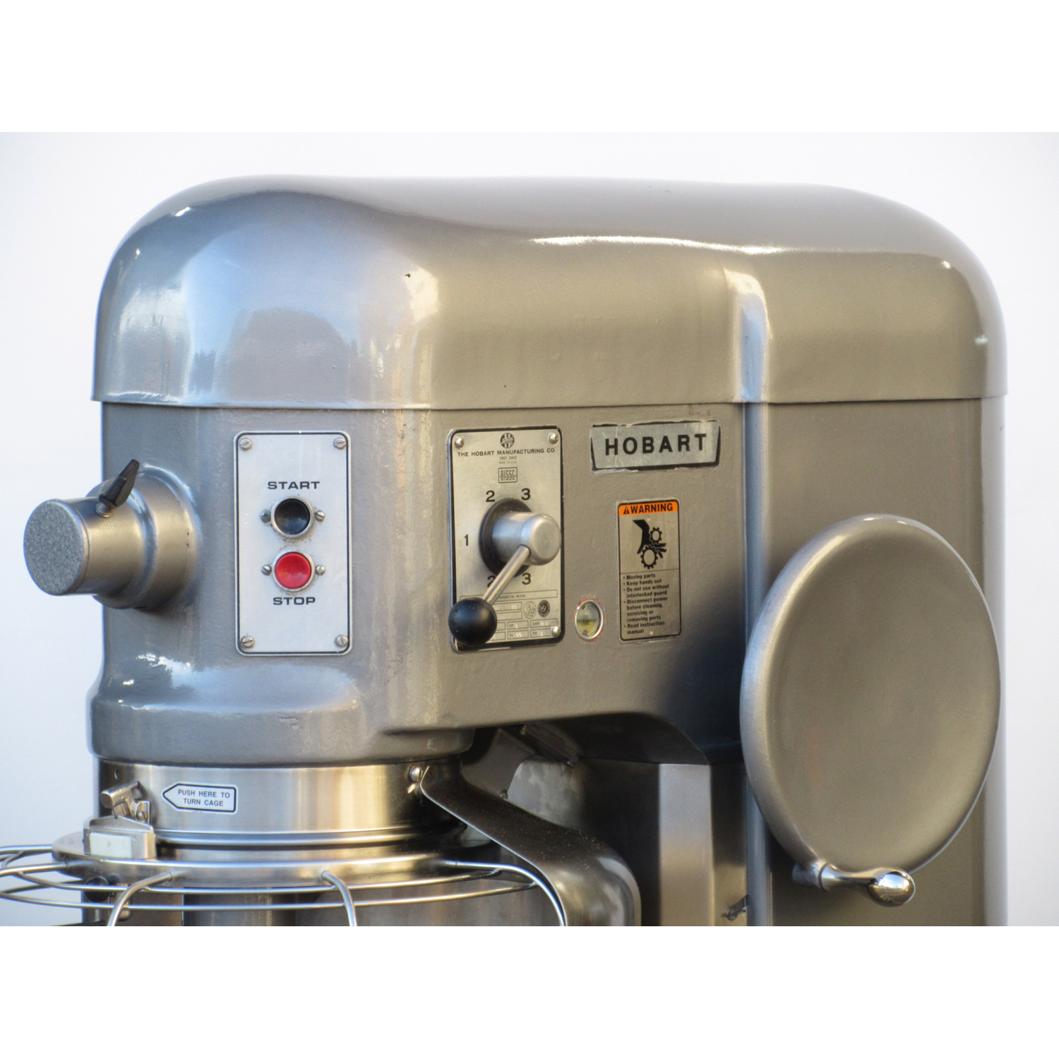 Hobart H-600 60 Qt Mixer, Bowl And 2 Attachments Included, Used Excellent Condition image 1