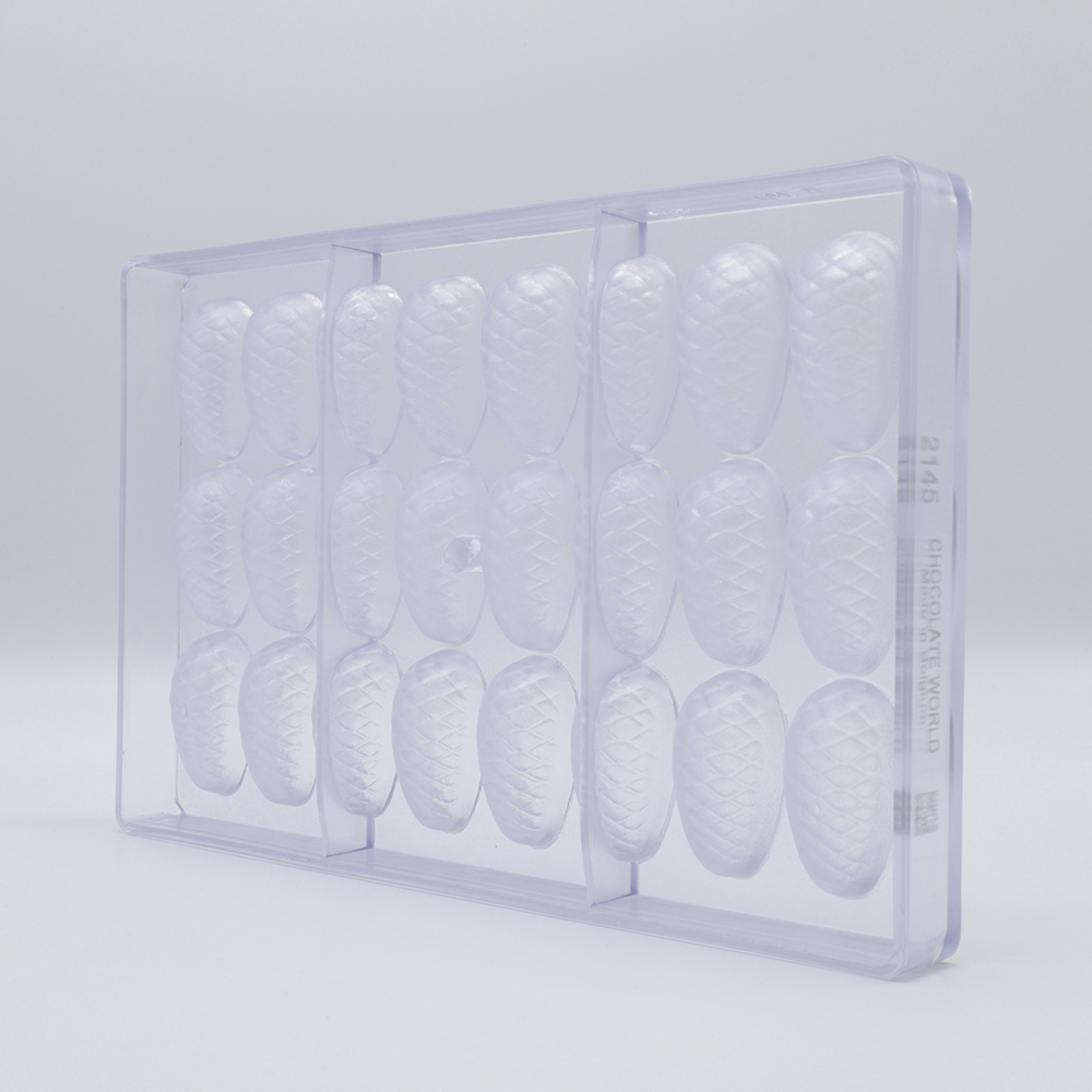 Chocolate World Polycarbonate Pinecone Chocolate Mold, 24 Cavities image 3