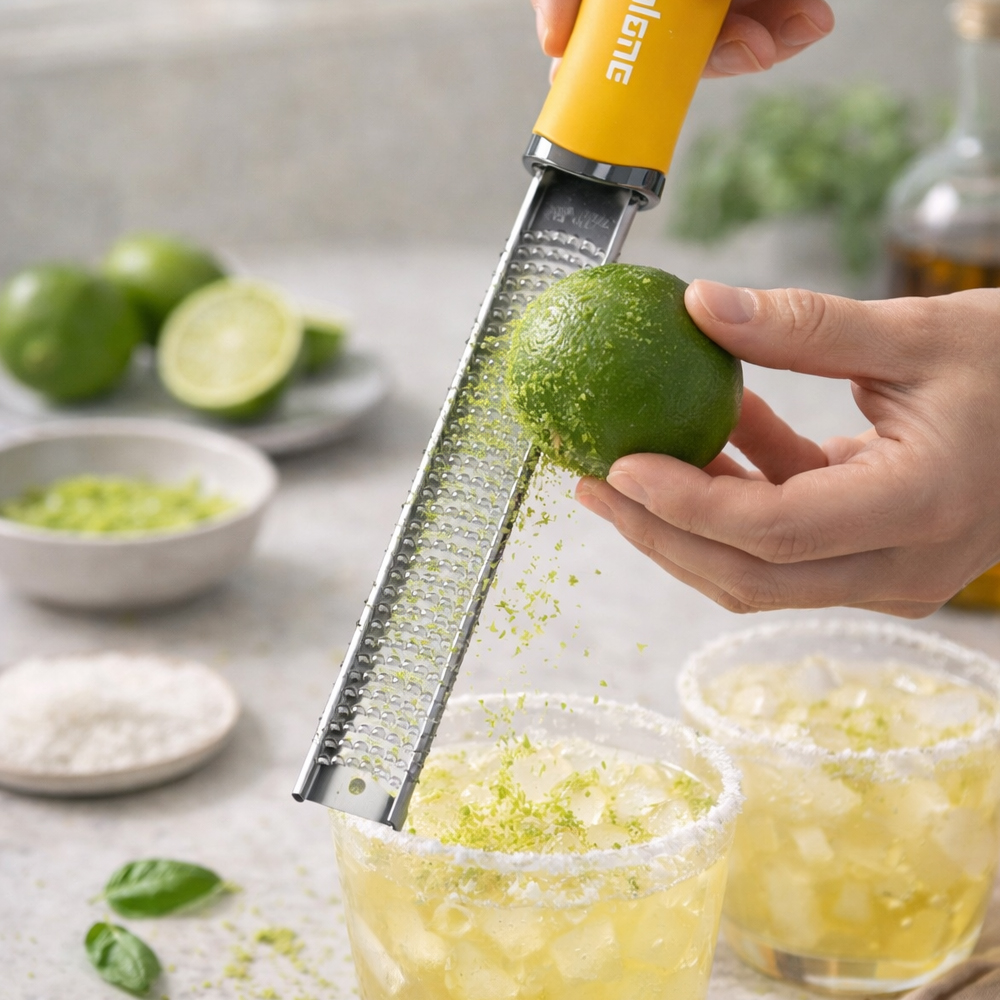 Microplane Mustard Classic Series Lemon Zester image 1