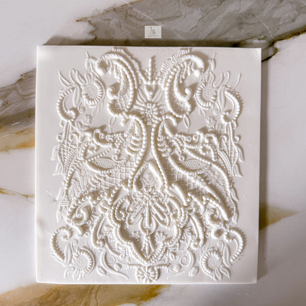 Angela Morrison Bridal Corset Silicone Fondant Mold image 2