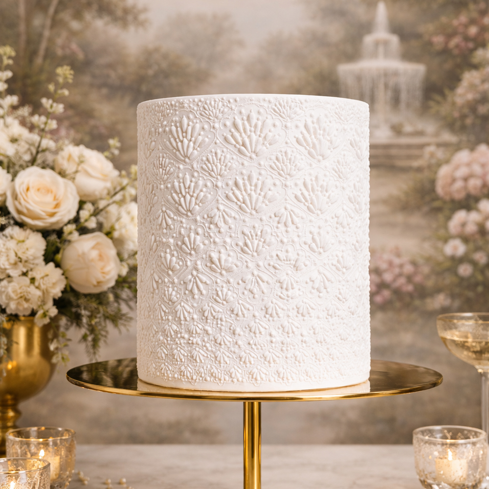 Angela Morrison Pearl Burst Silicone Fondant Mold image 1