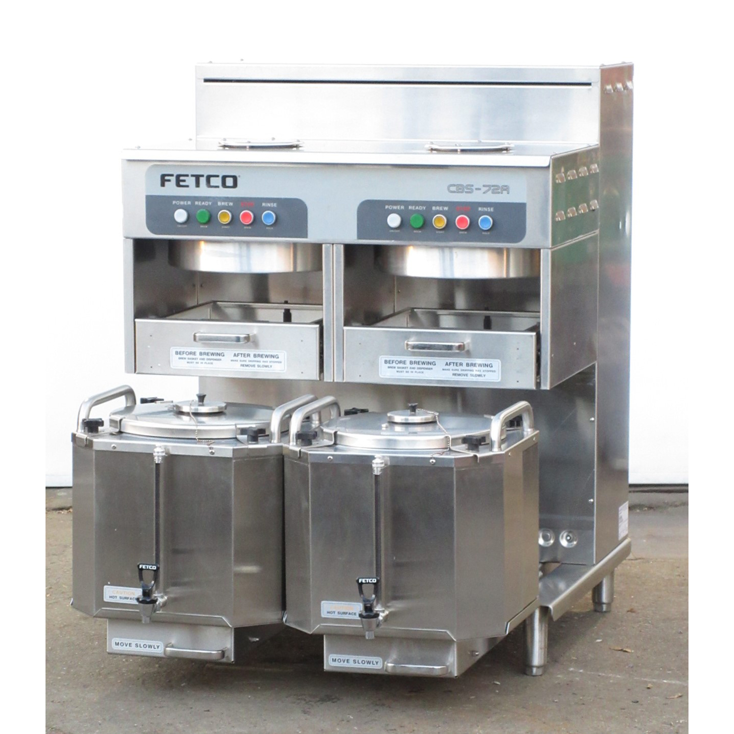 Fetco CBS-72A High Volume Thermal Coffee Maker, Used Excellent Condition image 2