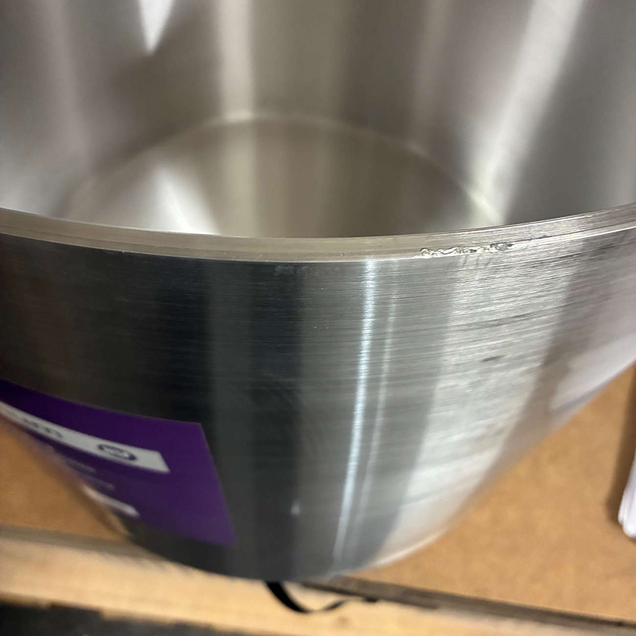 ALHP-100 Aluminum Stock Pot, 100 Qt. 6mm, Precision, Used Very Good Condition image 1