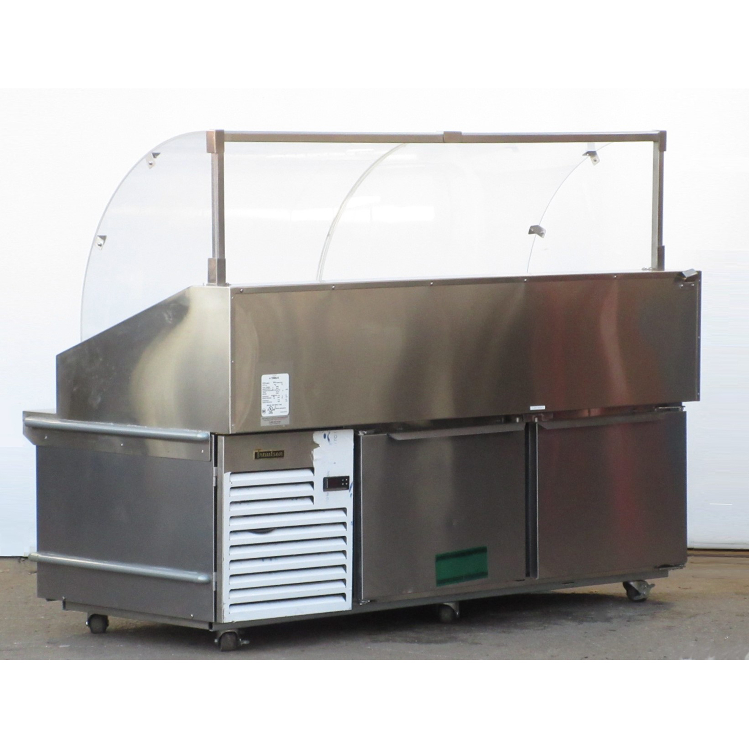 Traulsen TD078HT Seafood/Fish Display Case 78" Wide, Used Excellent Condition image 2