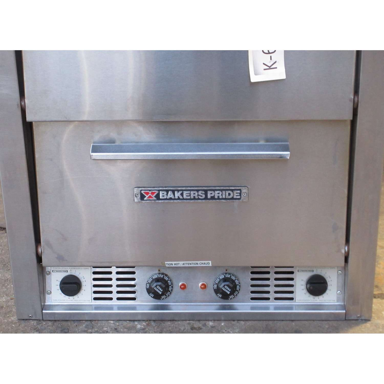 Bakers Pride P-44S Double-Deck Electric Stone Pizza Oven, Used Excellent Condition image 3