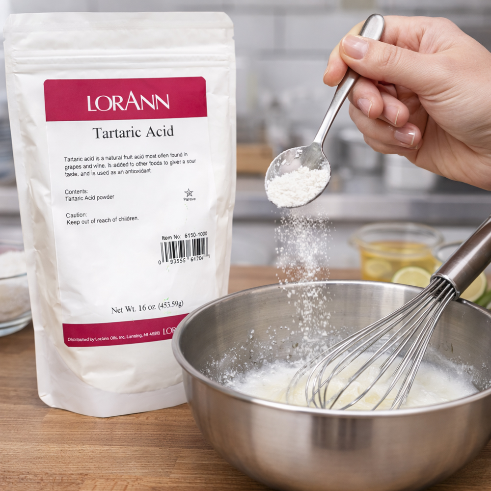LorAnn Tartaric Acid Powder, 16 oz. image 1
