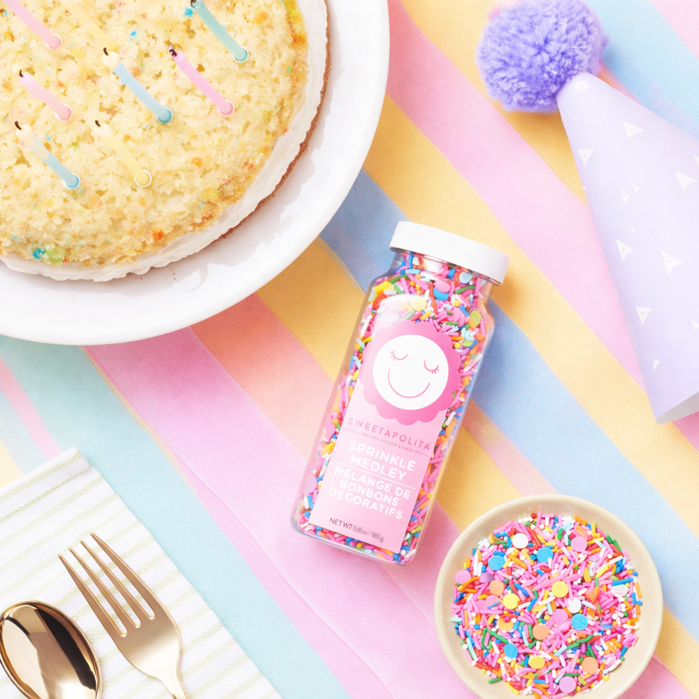 Sweetapolita Birthday Party Medley Sprinkle Mix, 3.2 oz. image 3