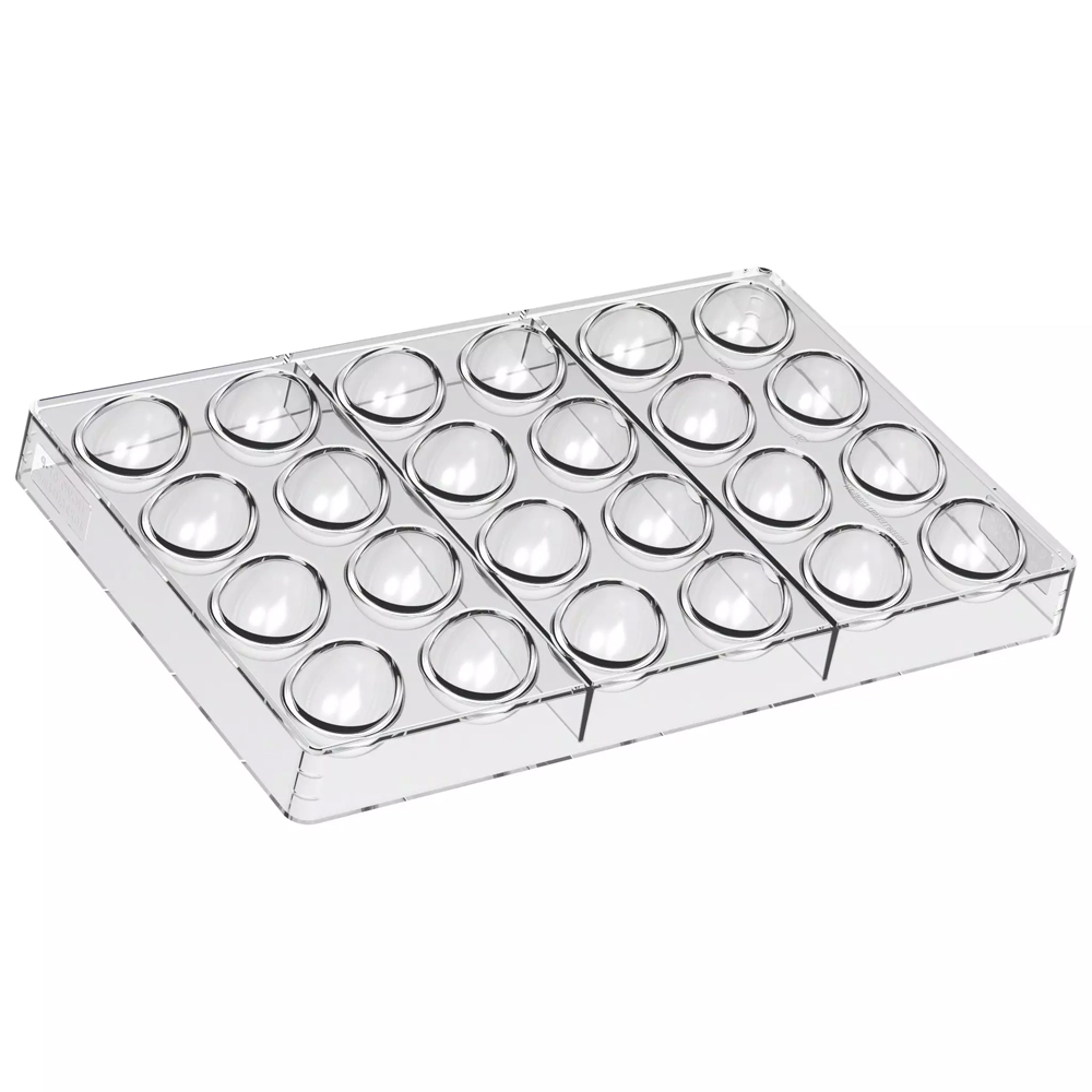 Silikomart EGG Tritan Chocolate Mold, 24 Cavities image 1