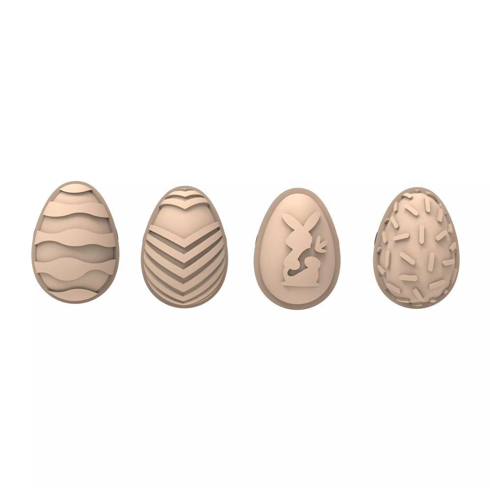 Silikomart Easter Chocolate Stamps, Set of 4 image 1