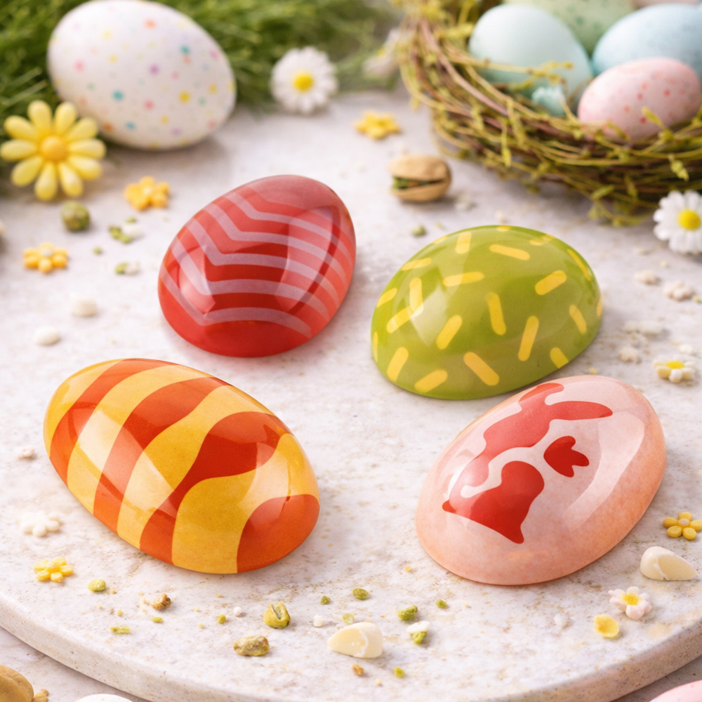 Silikomart Easter Chocolate Stamps, Set of 4 image 3