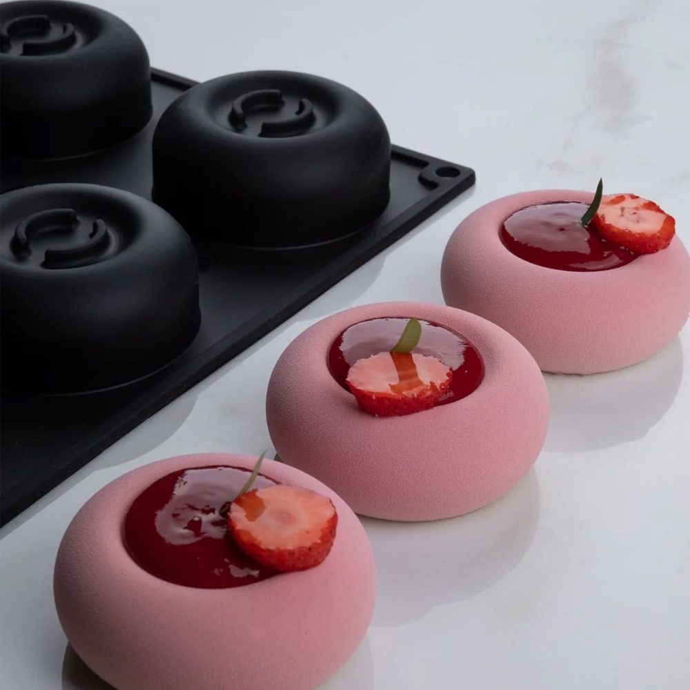 Pavoni Pavoflex PX43122 CEST LA VIE Silicone Mold, 12 Cavities image 1