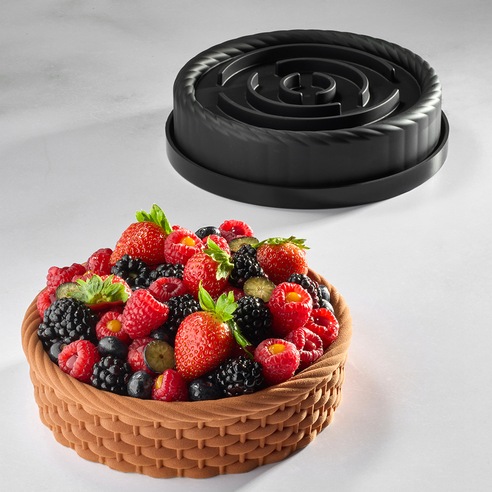 Pavoni Pavocake KE112 PANIER Basket Silicone Mold, 30.4 oz. image 1