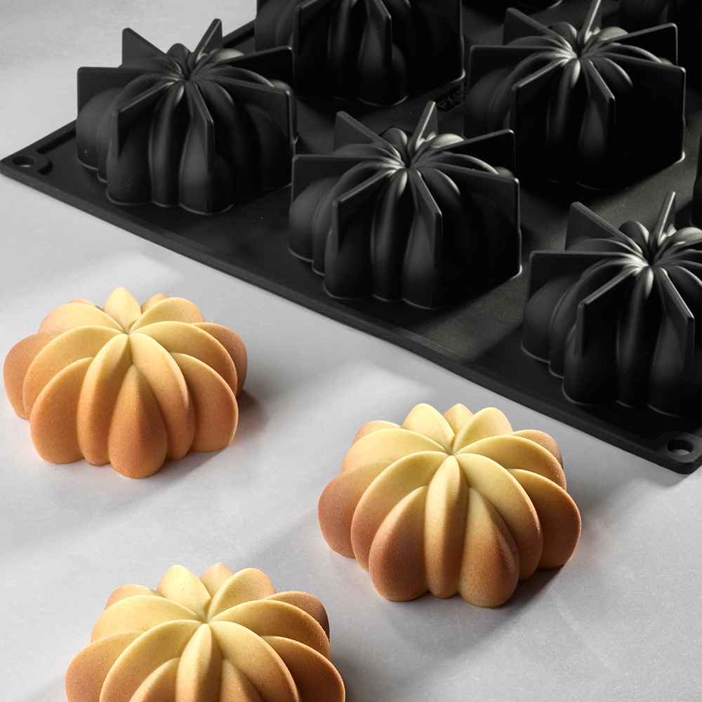 Pavoni Pavoflex PX43123 ECLAT Silicone Mold, 12 Cavities image 2