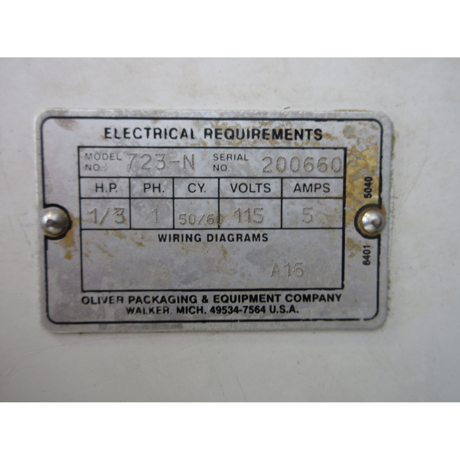 Oliver 723-N Bagel Slicer, Used Excellent Condition image 3