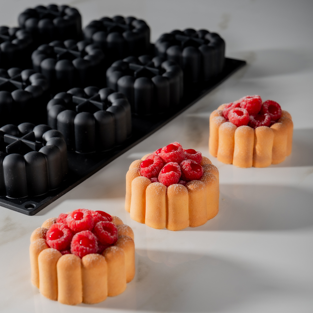 Pavoni Pavoflex PX43129 CHARME Silicone Mold, 12 Cavities image 1