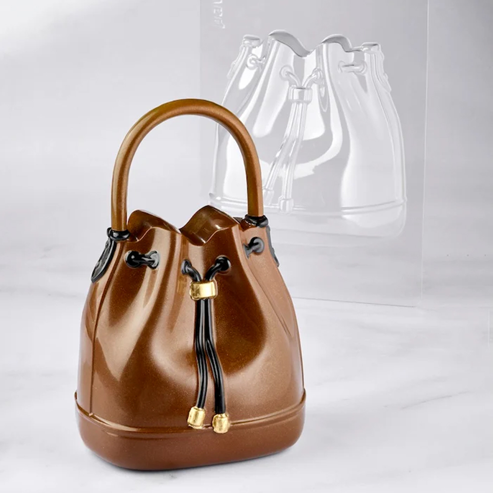Pavoni Thermoformed SECCHIELLO Bucket Bag Chocolate Mold image 1