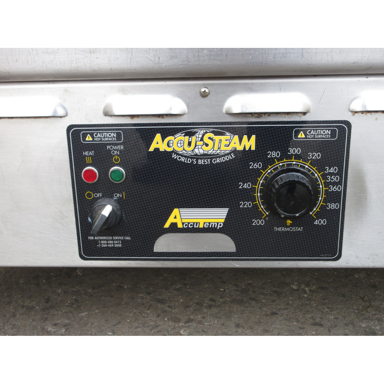 AccuTemp GGF1201A3650-T1 36" x 24" Countertop Natural Gas Griddle, Used Excellent Condition image 3