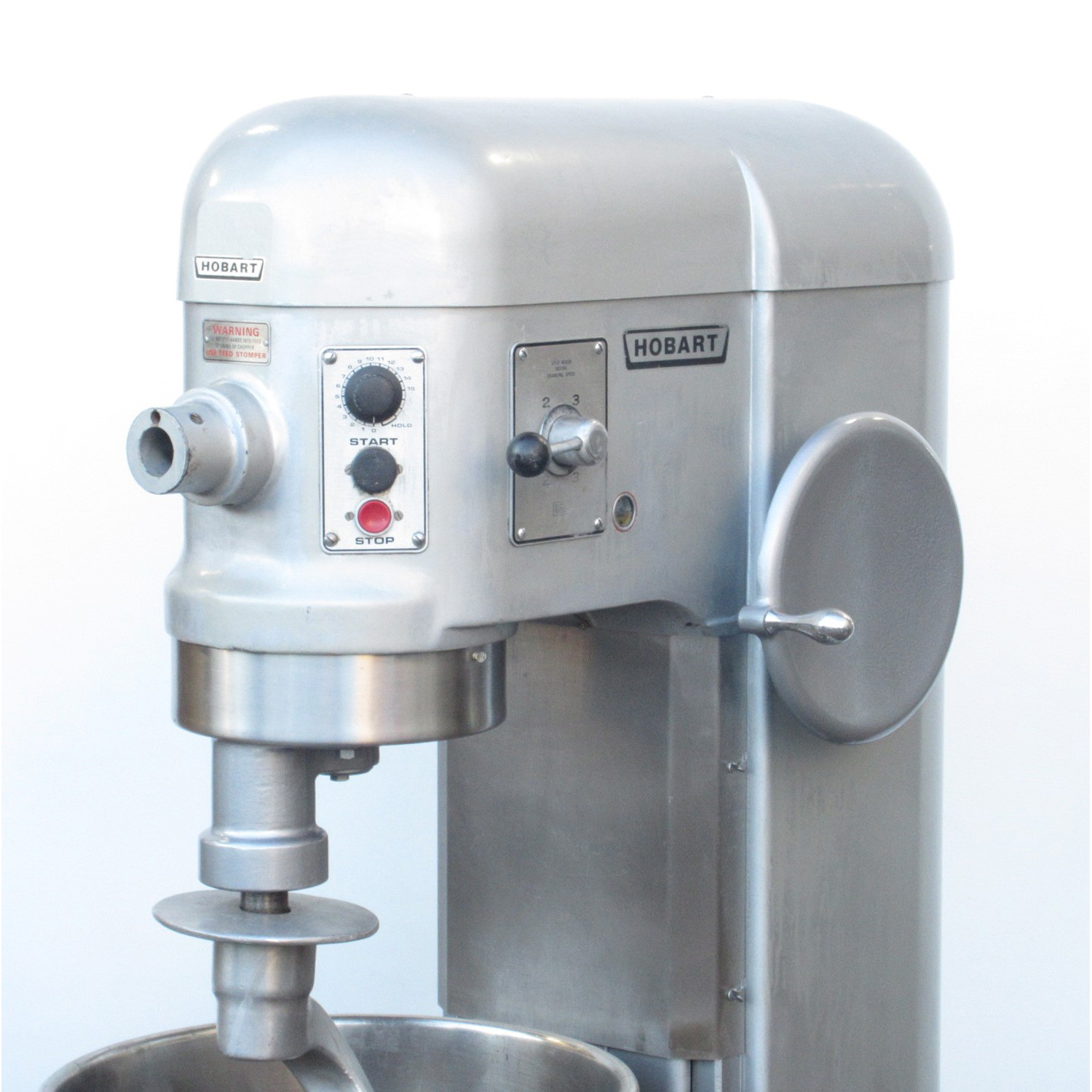 Hobart H-600T 60 Qt Mixer Bowl And 2 Attachments Included, Used Excellent Condition image 1