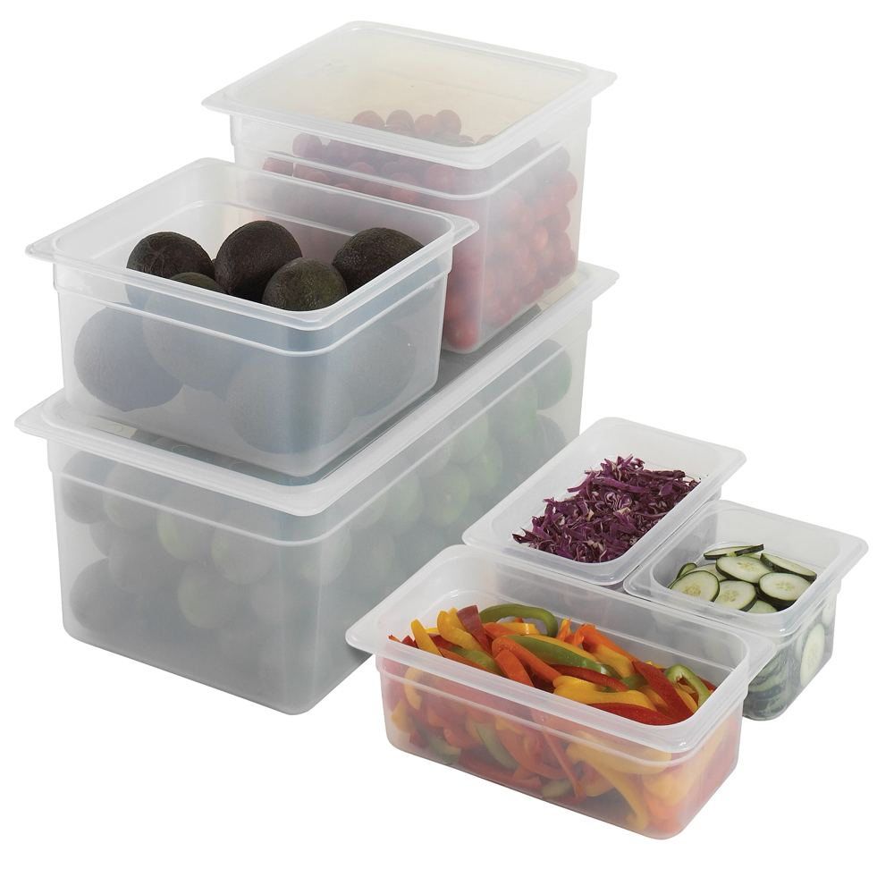 Cambro Translucent Full Size Food Pan x 2-1/2" Deep image 1