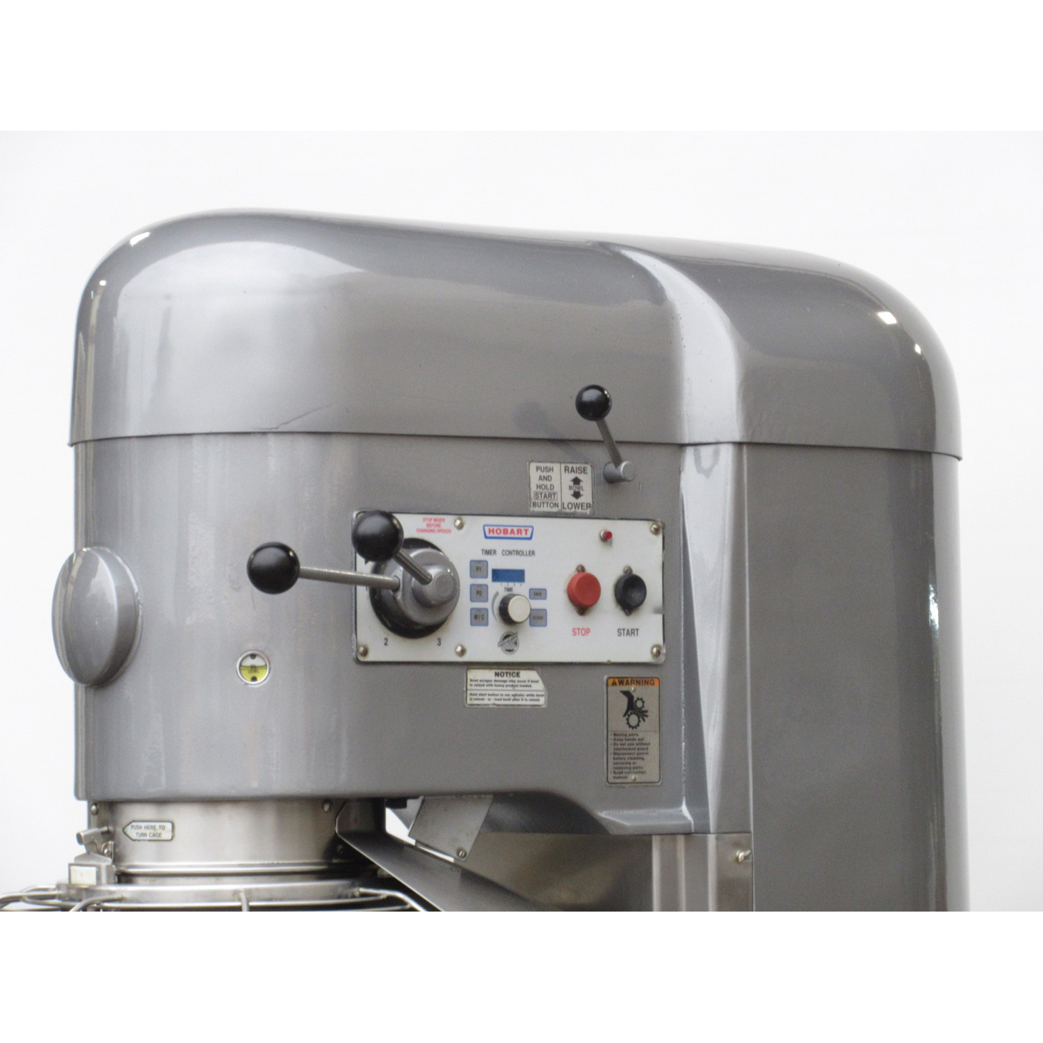 Hobart V1401 140 Qt Mixer, Bowl And 2 Attachments Included, Used Excellent Condition image 2