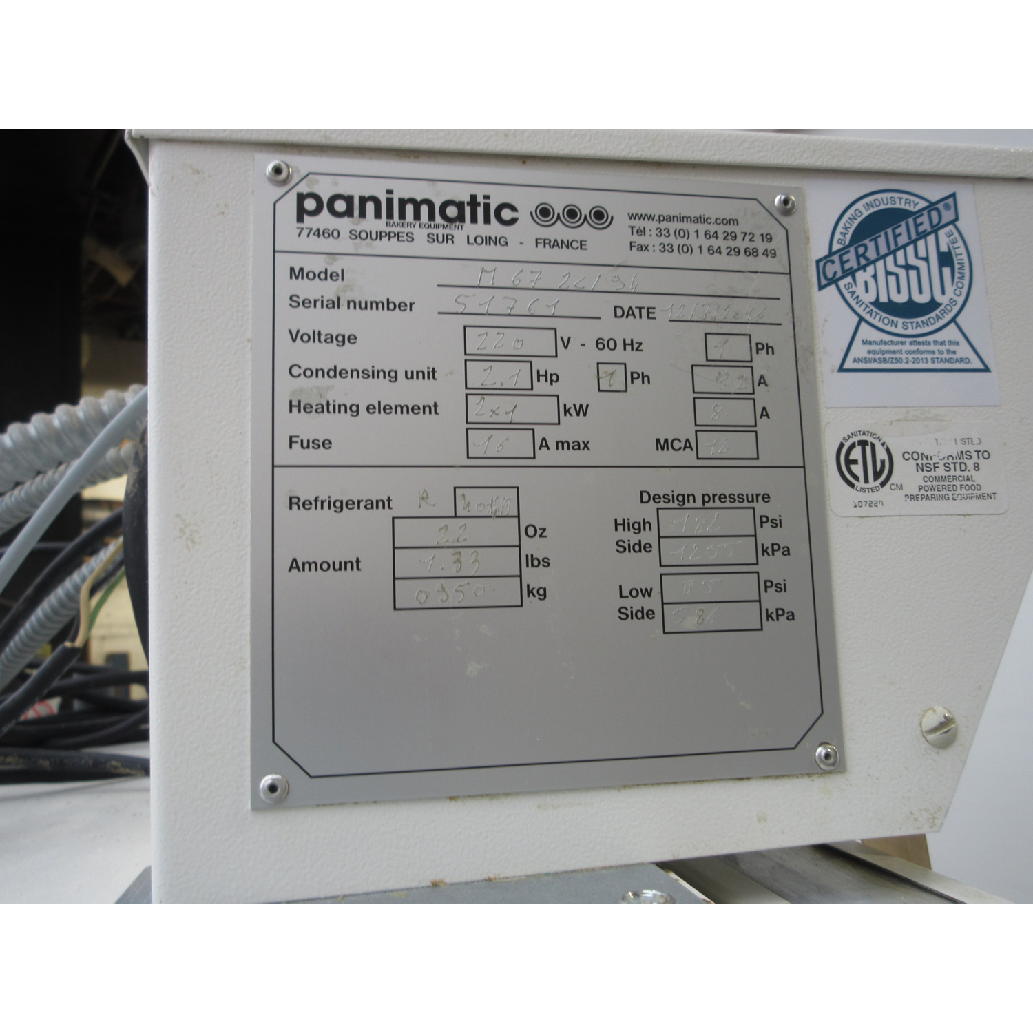 Panimatic M672C194 Retarder Proofer, Used Excellent Condition image 4