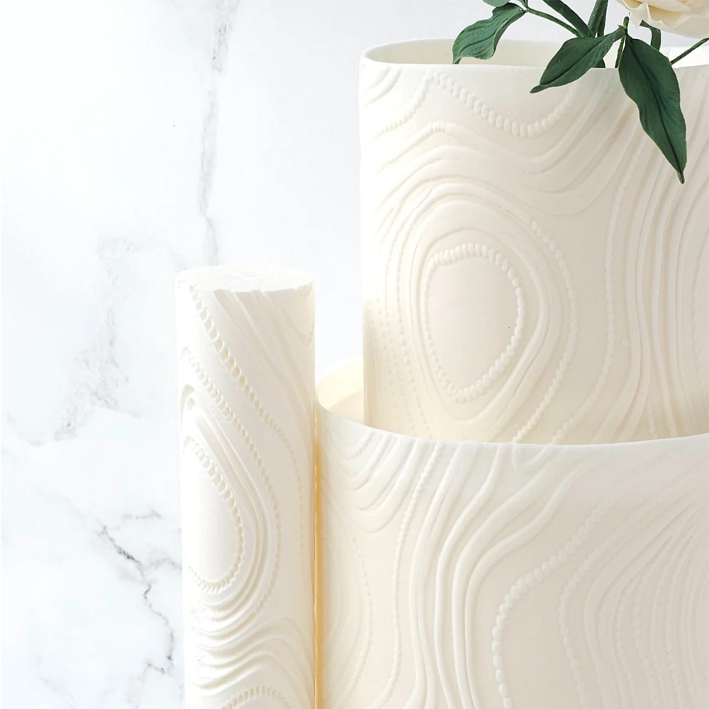 Prop Options Beadrift Textured Rolling Pin, 9" image 1