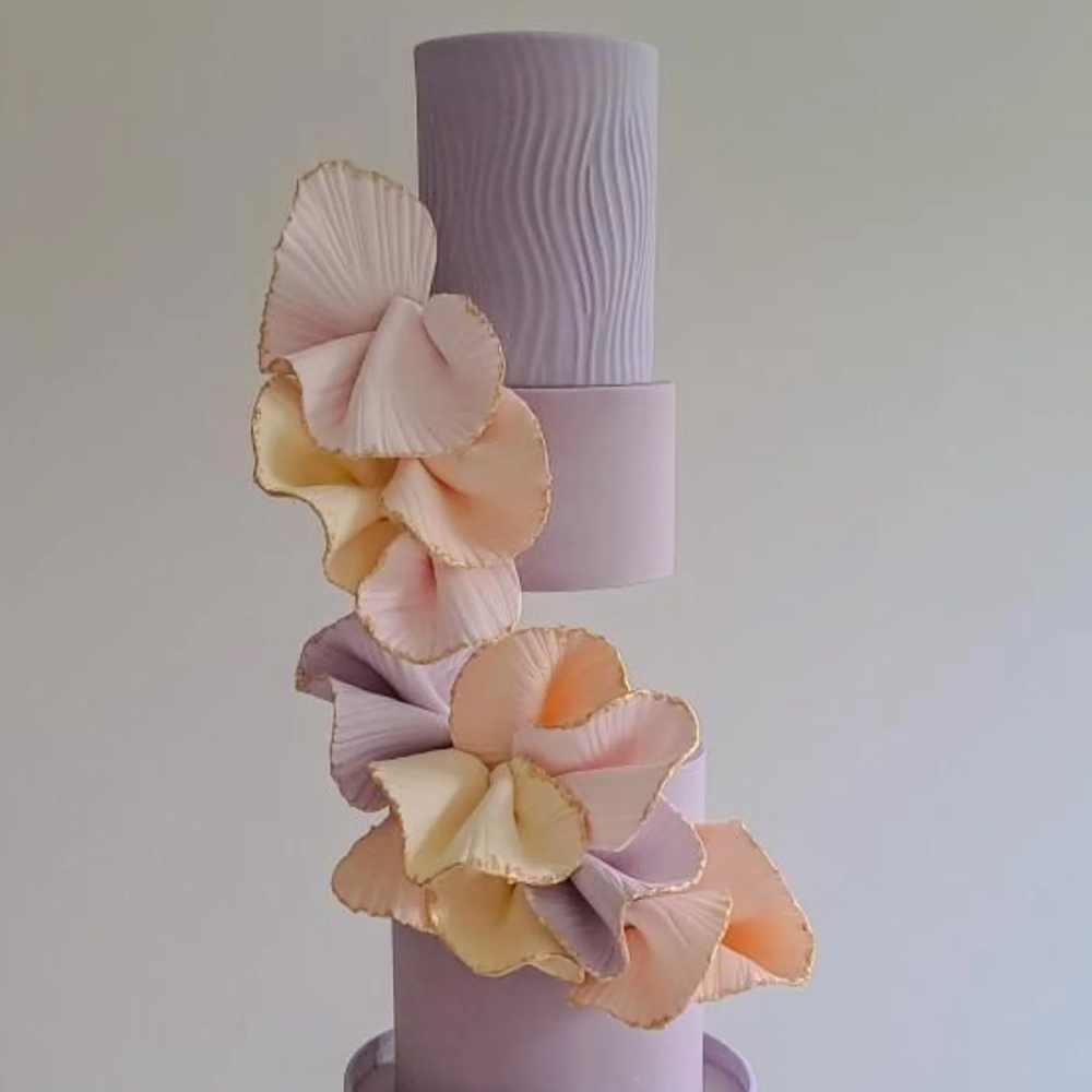 Prop Options Wave Textured Rolling Pin, 9" image 1