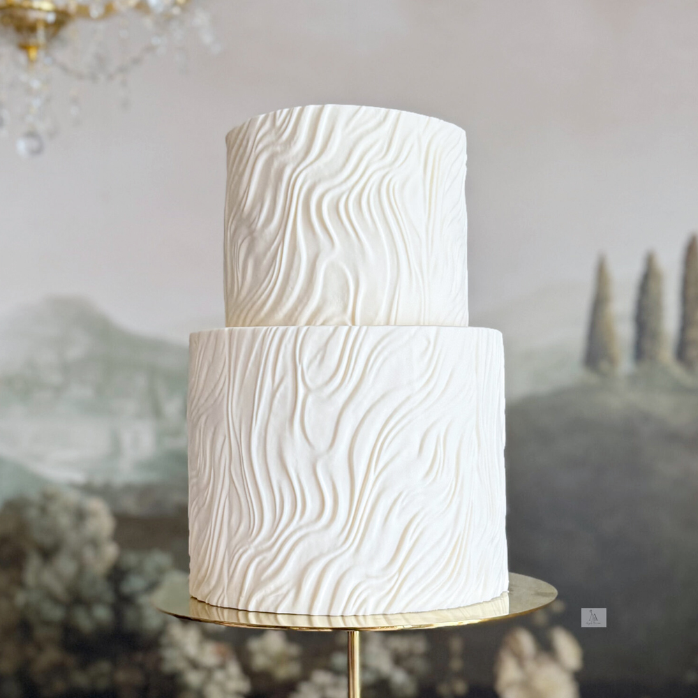 Angela Morrison Silk Elegance Textured Rolling Pin, 9"  image 1