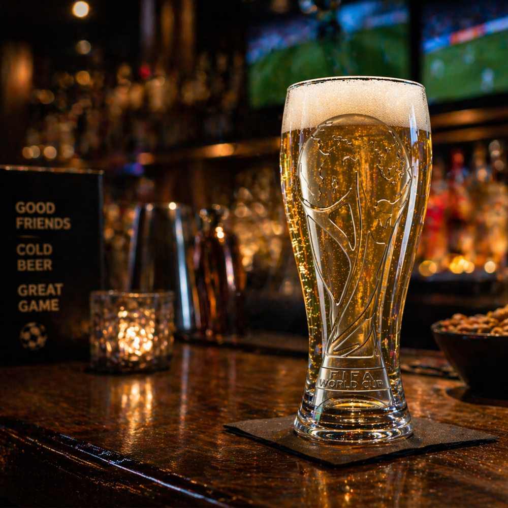 G.E.T. FIFA World Cup Trophy Pilsner, 16 oz. - Case of 24 image 4