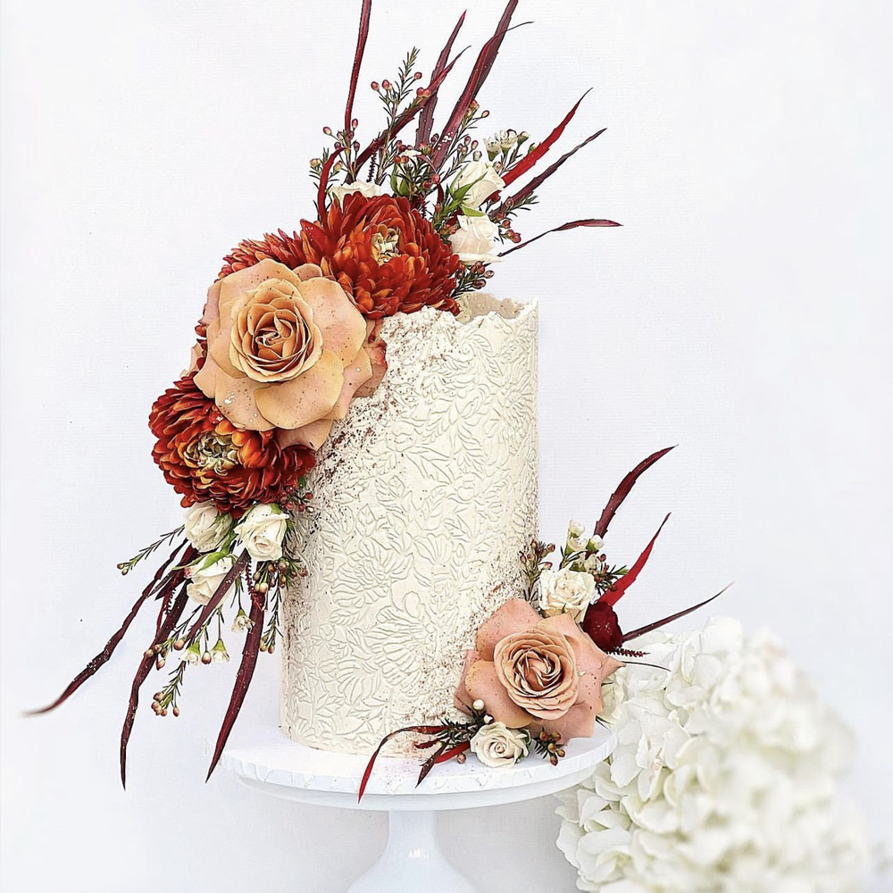 Angela Morrison Gisela Textured Rolling Pin, 9" image 1