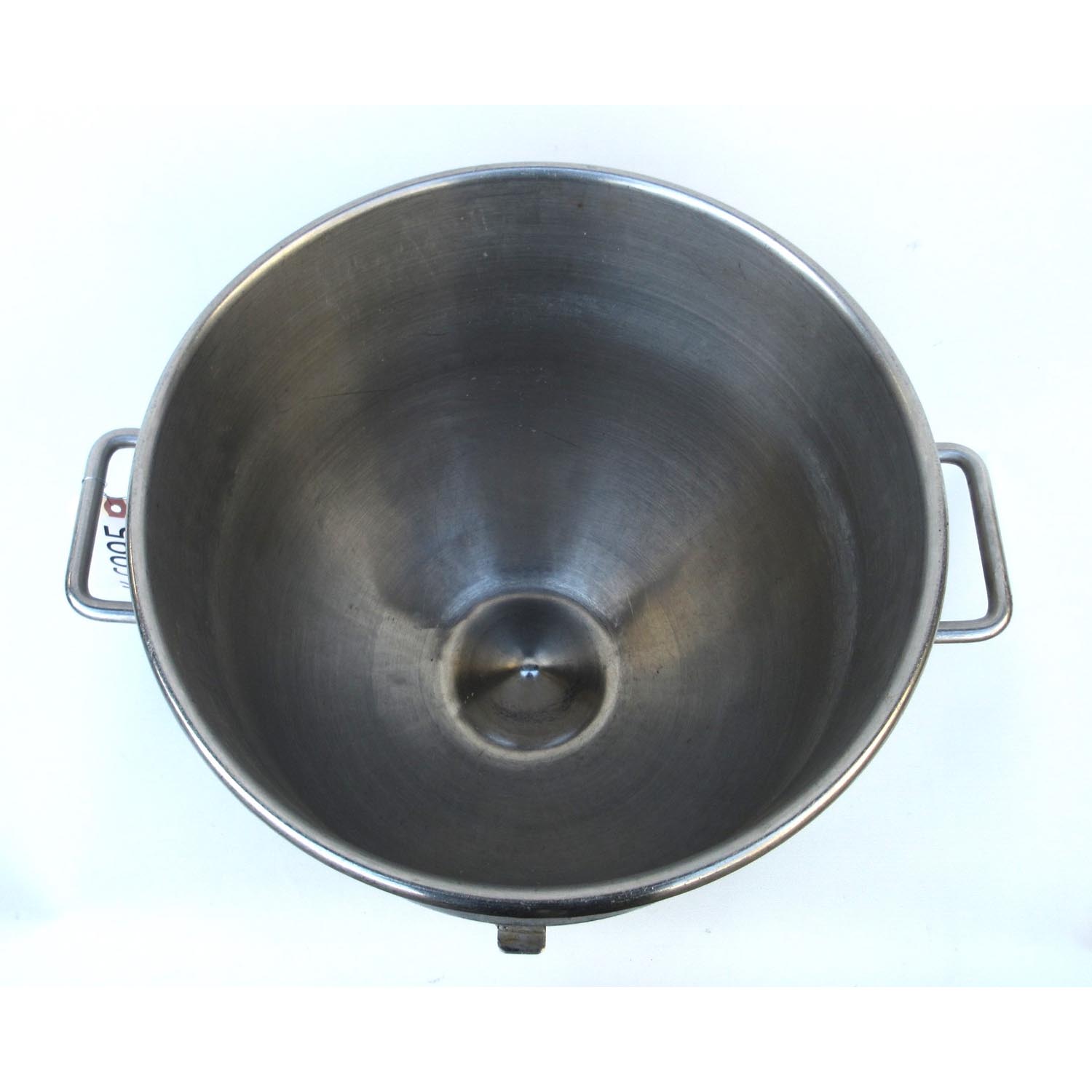 Stainless Steel 40 Quart Mixer Bowl, For 60, 80 & 140 Qt. Mixers, Hobart Equivalent 00-275686, Used image 1
