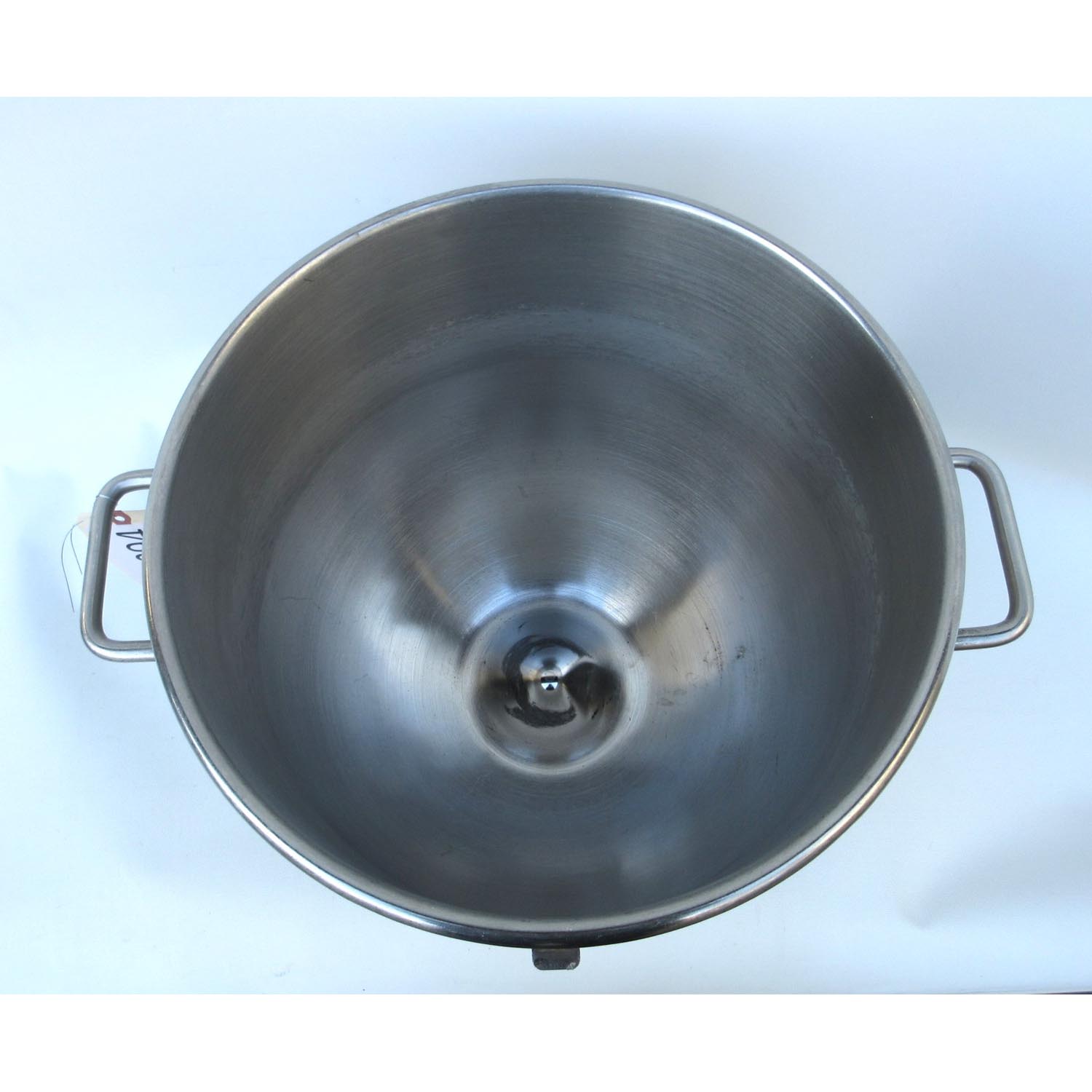 Stainless Steel 40 Quart Mixer Bowl, For 60, 80 & 140 Qt. Mixers, Hobart Equivalent 00-275686, Used image 1