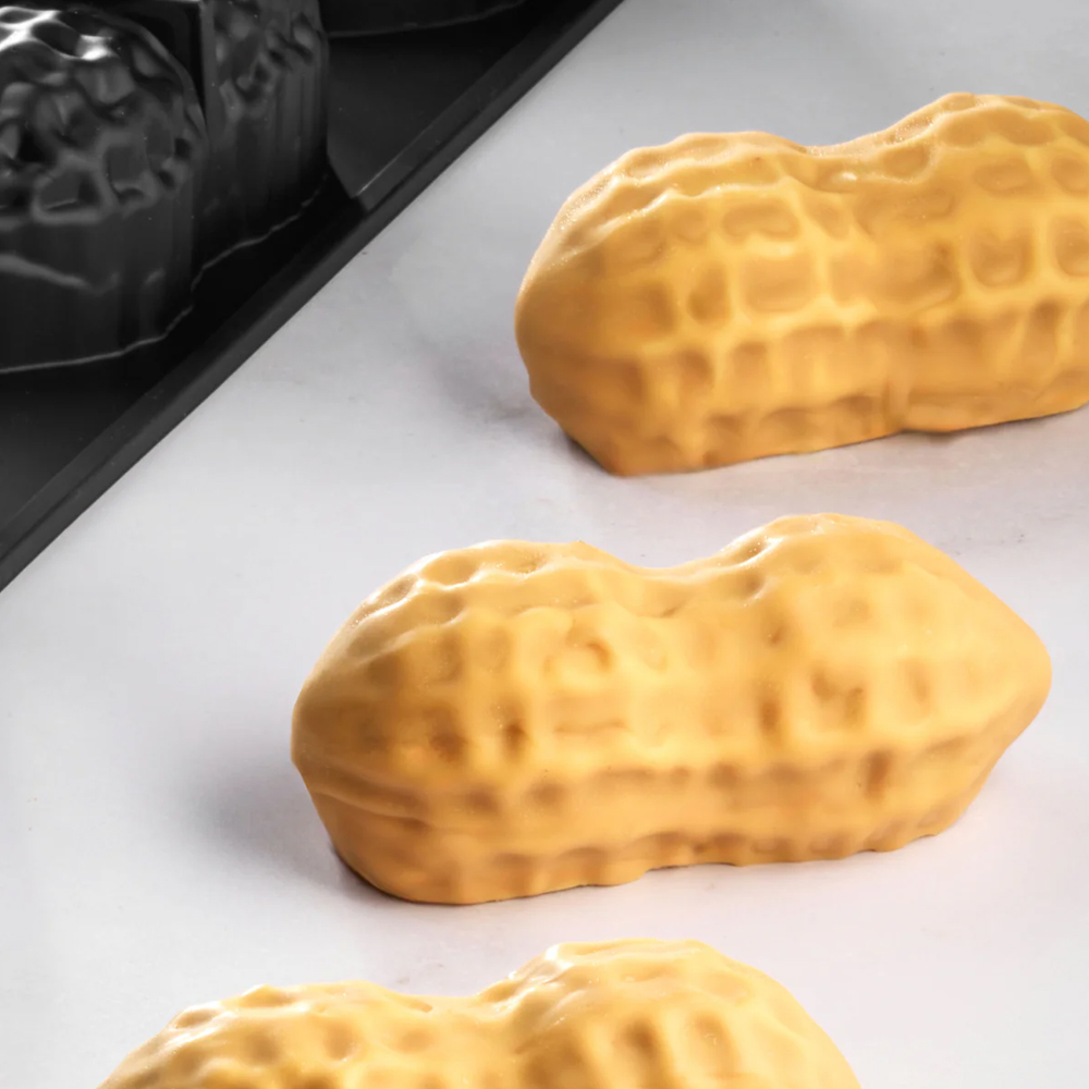 Pavoni Pavoflex PX43132 Peanut Silicone Mold, 12 Cavities image 1