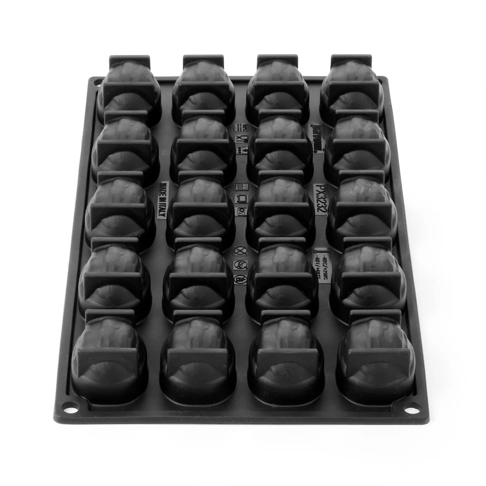 Pavoni Pavoflex PX3232 Walnut Shell Silicone Mold, 20 Cavities image 2