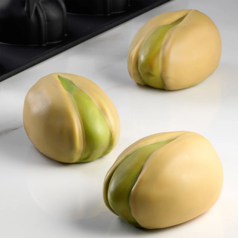 Pavoni Pavoflex PX43135 Pistachio Silicone Mold, 15 Cavities image 1