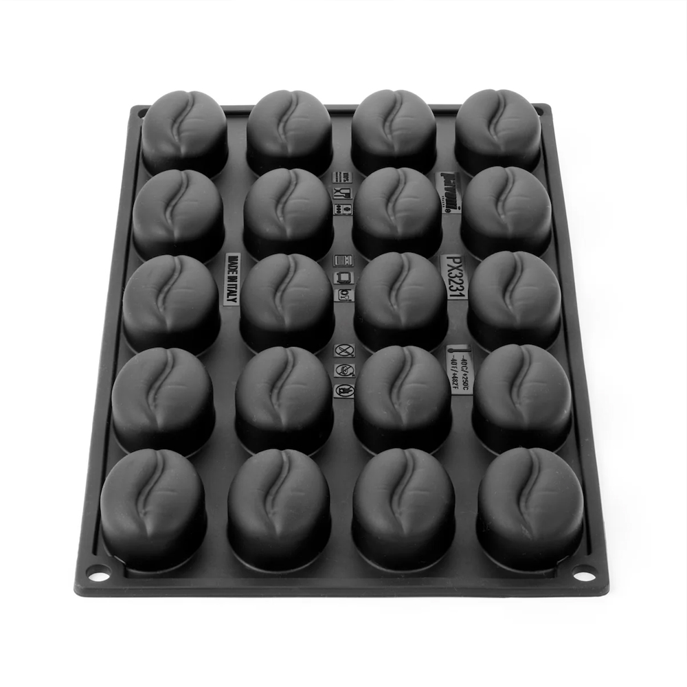 Pavoni Pavoflex PX3231 Coffee Bean Silicone Mold, 20 Cavities image 2