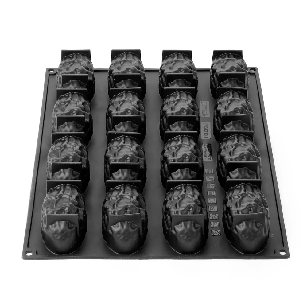 Pavoni Pavoflex PX43121 Date Silicone Mold, 16 Cavities image 2