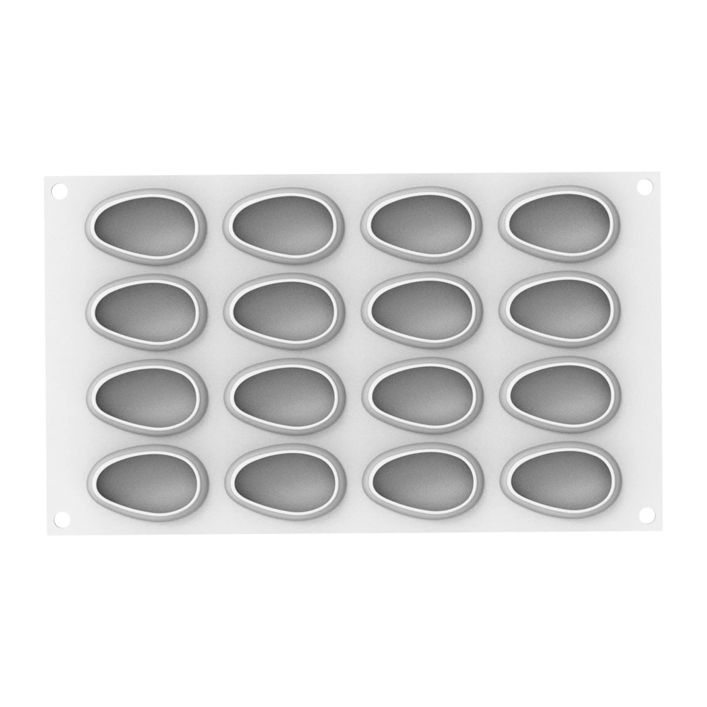 Silikomart MANGO 30 Silicone Mold, 16 Cavities image 1