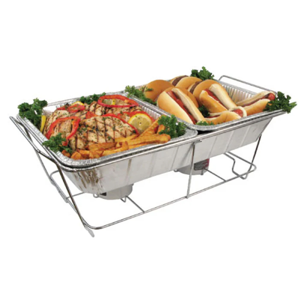 Winco Wire Stand for Full Size Foil Steam Pans image 1