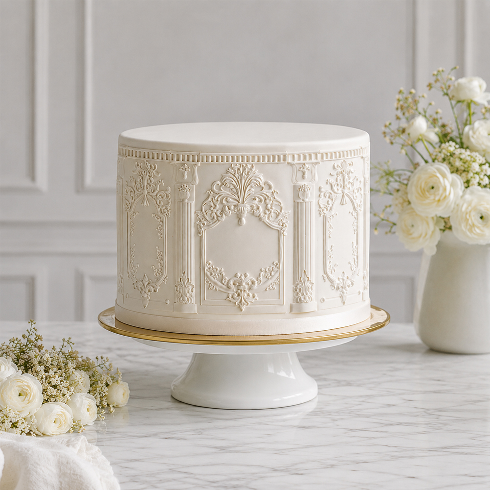  Angela Morrison Palais Royale Silicone Fondant Mold image 1
