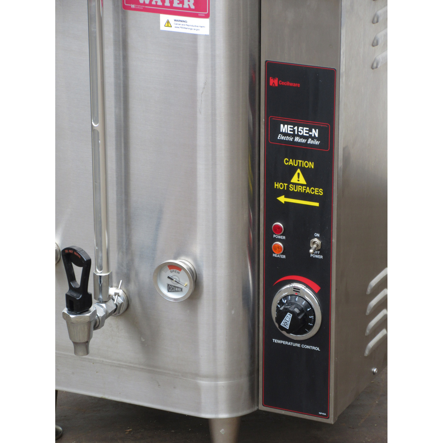 Grindmaster ME15EN Commercial Countertop Water Heater, Used Excellent Condition image 1