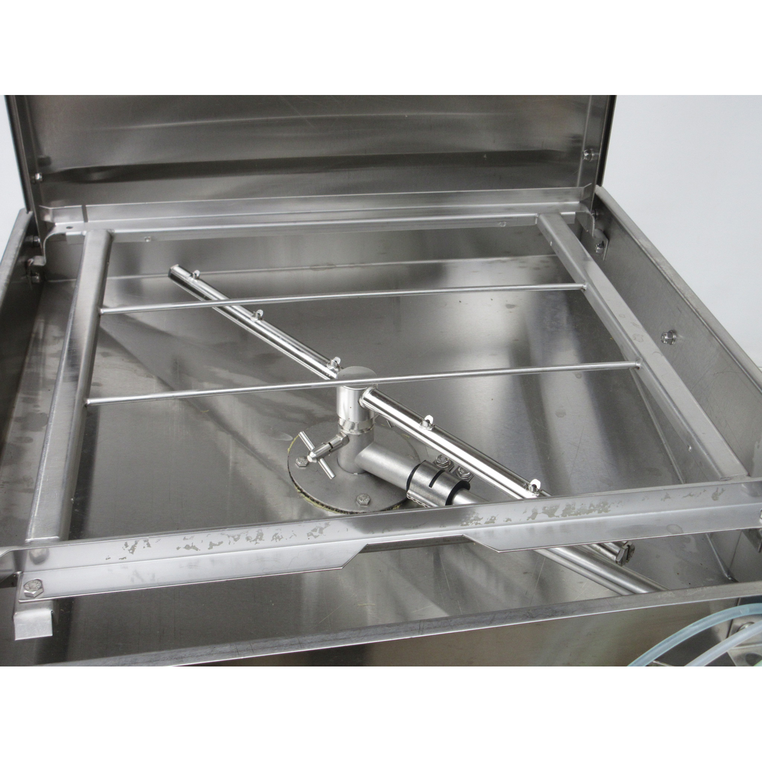 American Dish Service AF-3D-S 25 Inch Door Type Dishwasher Low Temp Chemical Sanitizing with Straight-thru Design, Used Excellent Condition image 4